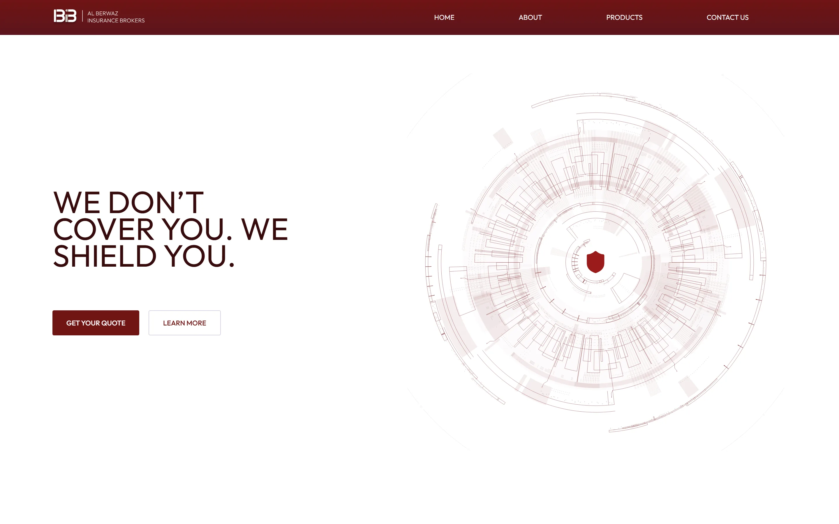 Al Berwaz Insurance homepage