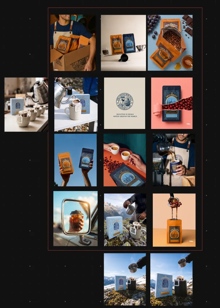 The Coffee Merchant, july moodboard
