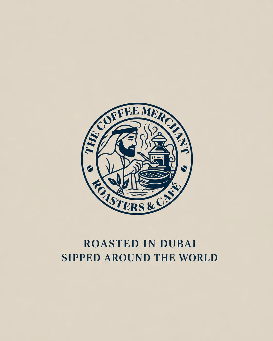 The Coffee Merchant, The Coffee Merchant roundel wordmark