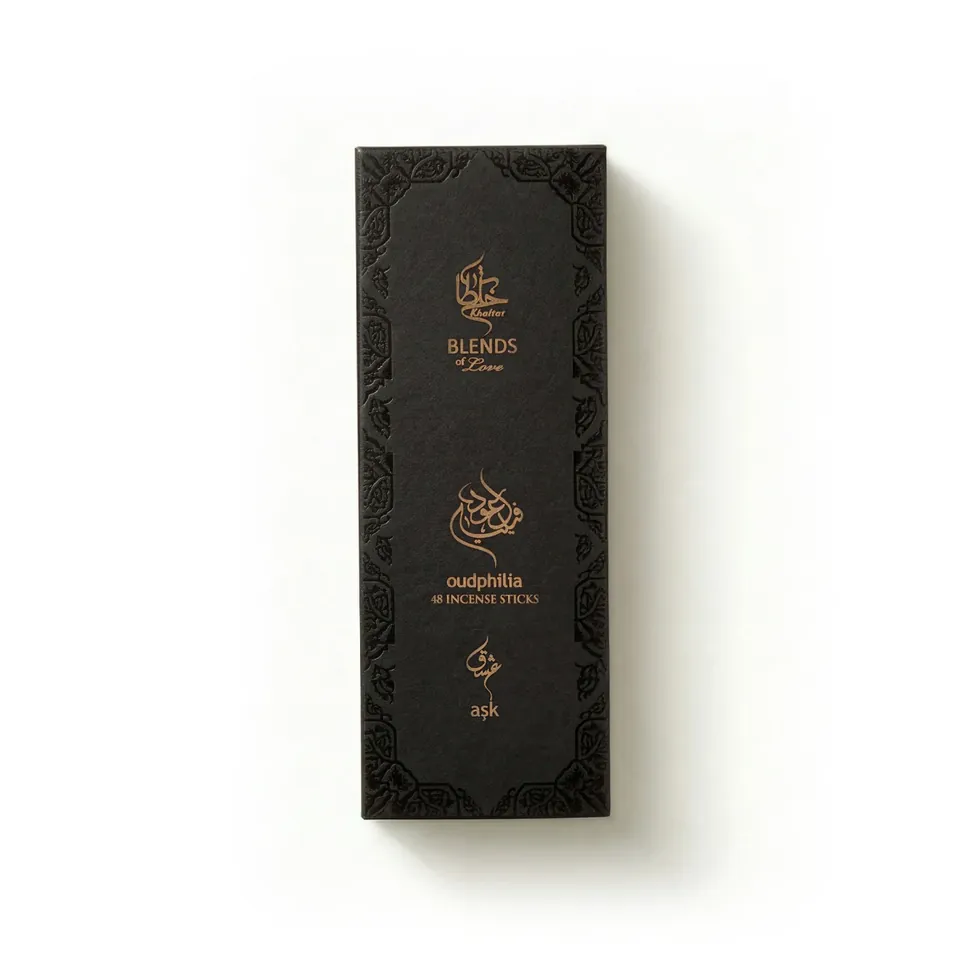 Oudphilia Incense Sticks · box closed