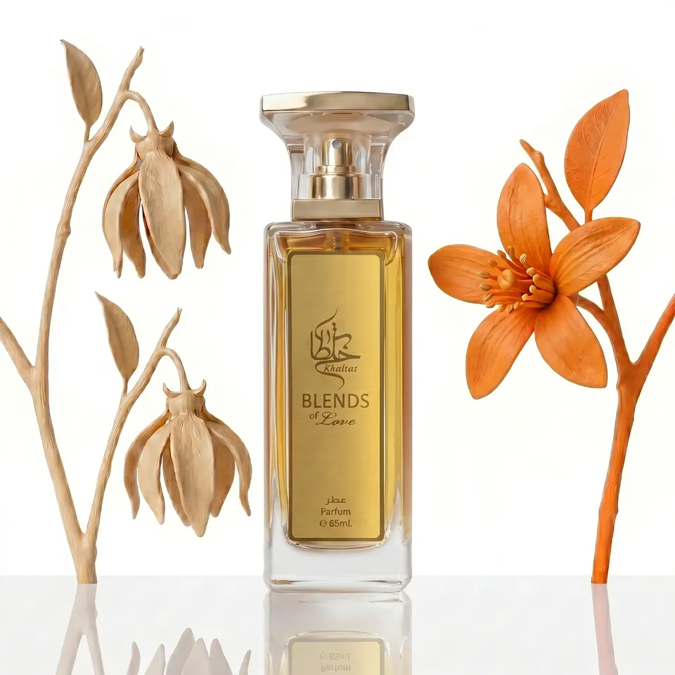 Blends of Love · Parfum · with ylang and saffron flower