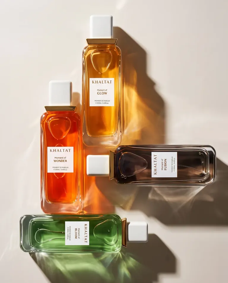 Khaltat fragrance ecommerce content, social and ecommerce by ILLUSORR
