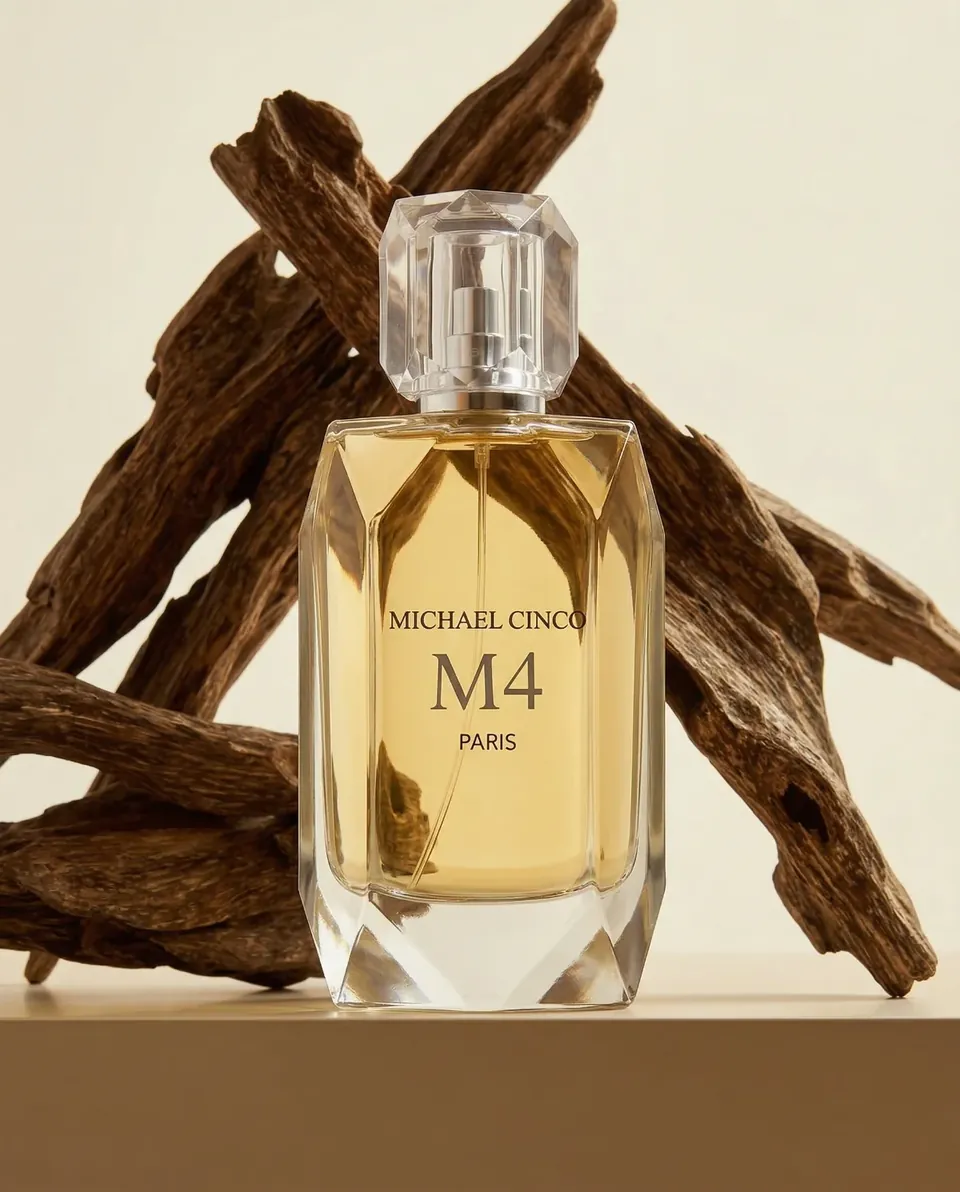 M4 eau de parfum with agarwood