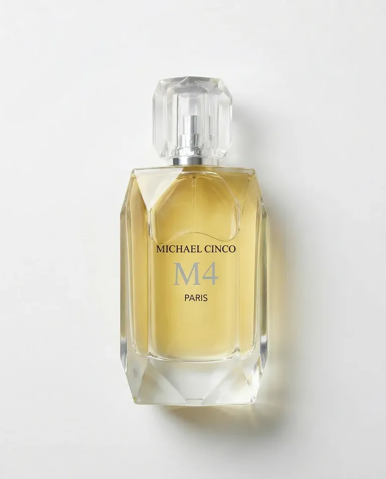 M4 eau de parfum on white