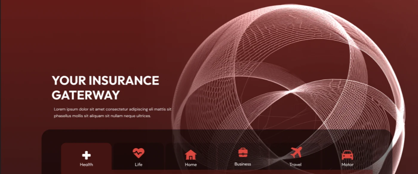 Alberwaz — Insurance website · ILLUSORR case study