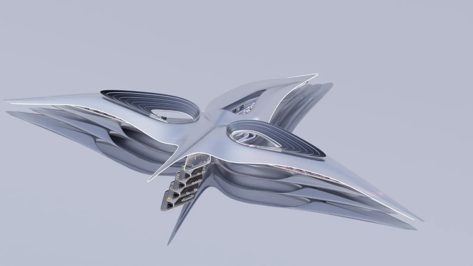The Optiverse from above