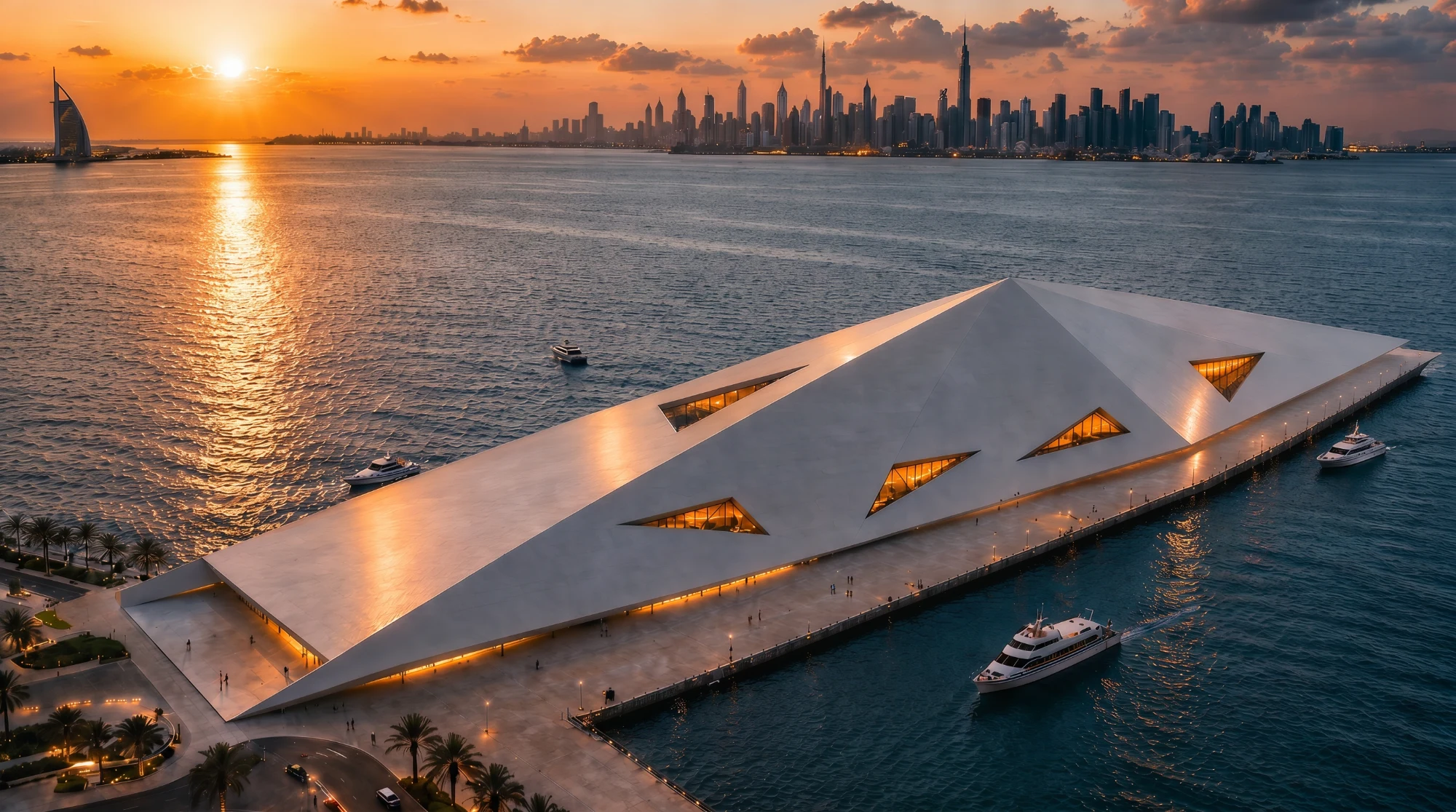 Cruise terminal render
