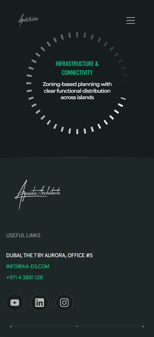 Aquatic Architects mobile planning